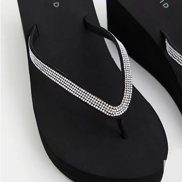 Torrid Rhinestone Wedge Sandal - Picture 2 of 5